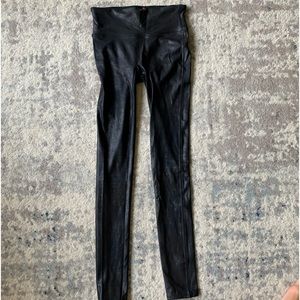 Spanx faux leather leggings